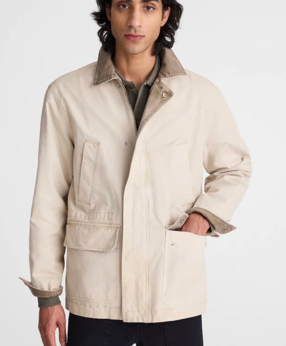 Madewell Field Jacket in Cotton Canvas in Tan New with tags Cabincore